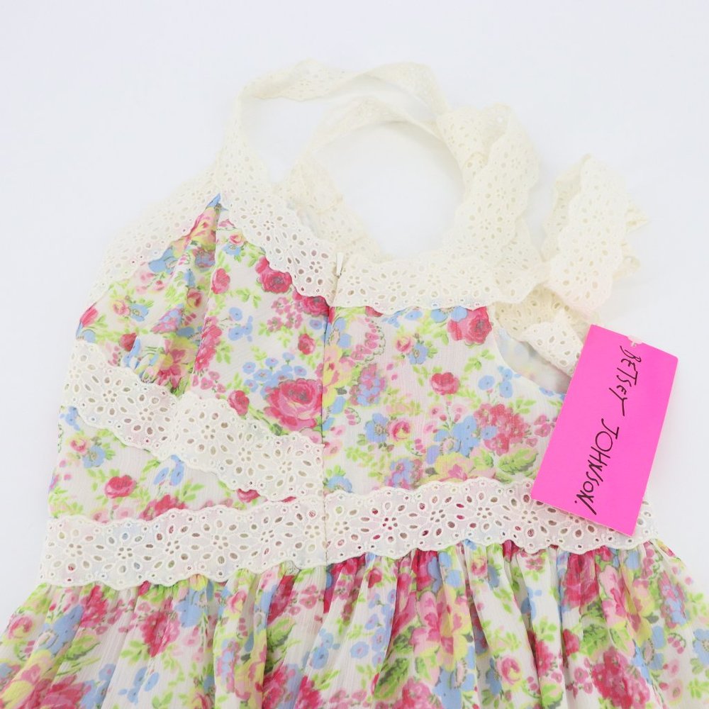 SOLD - NWT Betsey Johnson Floral Mini Dress - Picture 7 of 14